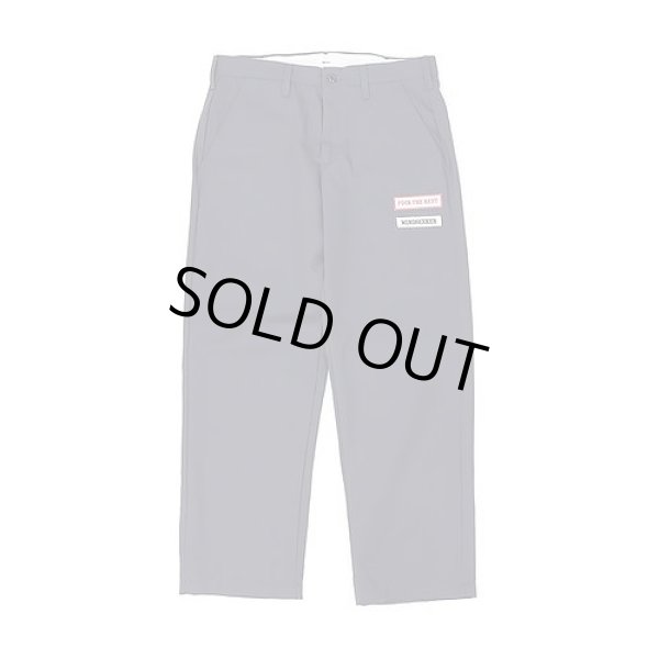 画像1: mindseeker　マインドシーカー  Box Logo CHINO PANTS / CHARCOAL　ボックスロゴ　チノ　パンツ (1)