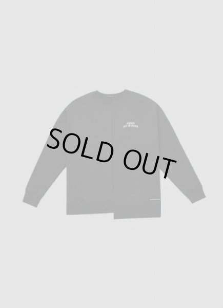 画像1: ALWAYS OUT OF STOCK オールウェイズアウトオヴストック 　SWITCHED THICK CREW NECK スウェット (1)