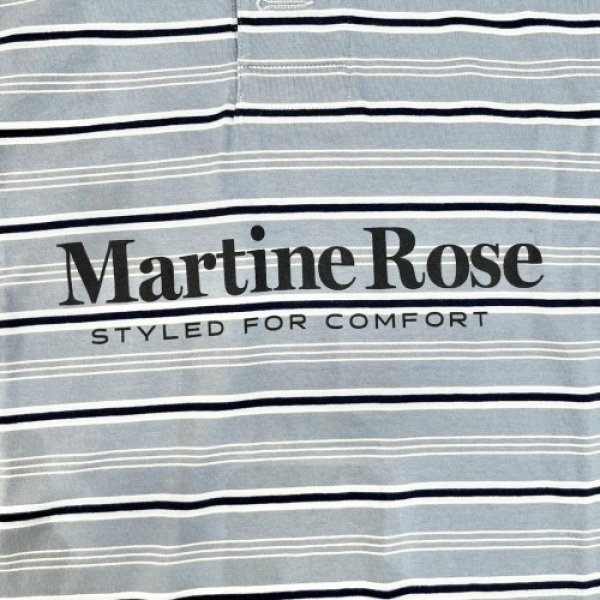 MARTINE ROSE マーティンローズ S/S POLO SHIRT ポロシャツ 正規取扱い ...