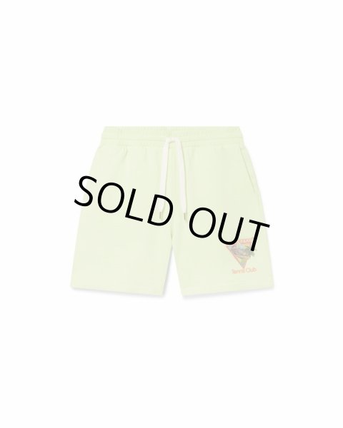 画像1: CASABLANCA Afro Cubism Tennis Club Sweatshorts (1)