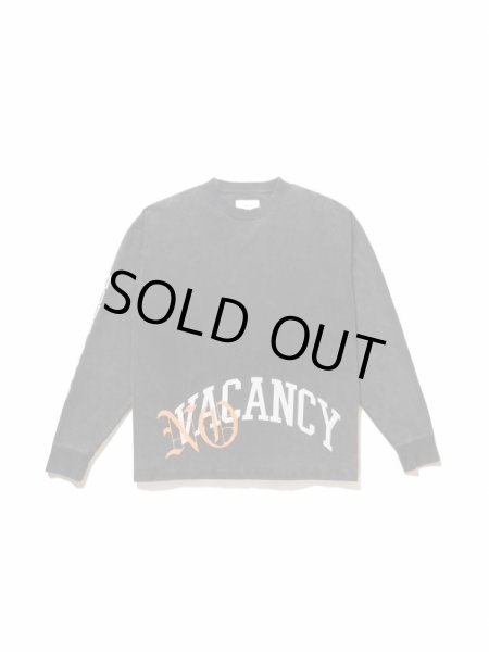 画像1: TAIN DOUBLE PUSH　NO VACANCY LONG SLEEVE T-SHIRTS (1)