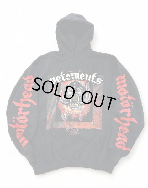 画像1: VETEMENTS MOTORHEAD PATCHED HOODIE BLACK (1)