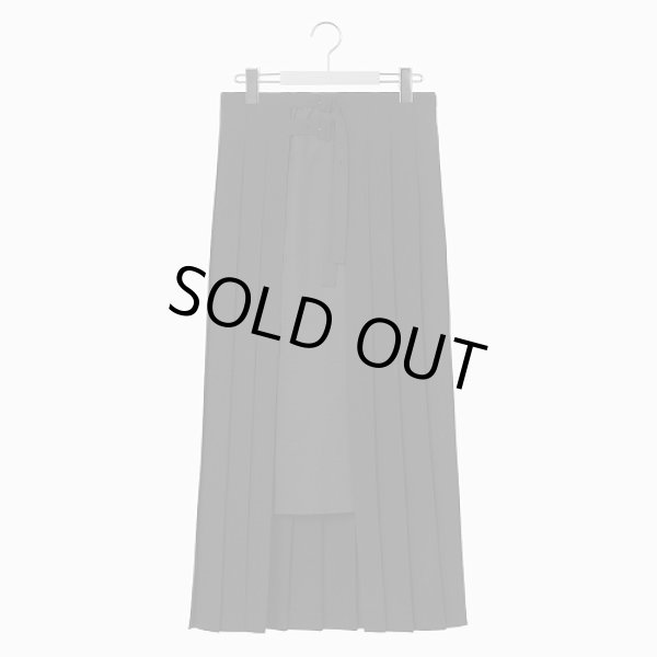 画像1: th　products　TARO HORIUCHI (WOMEN'S) Layerd Pleated Skirt レイヤードプリーテッドスカート (1)