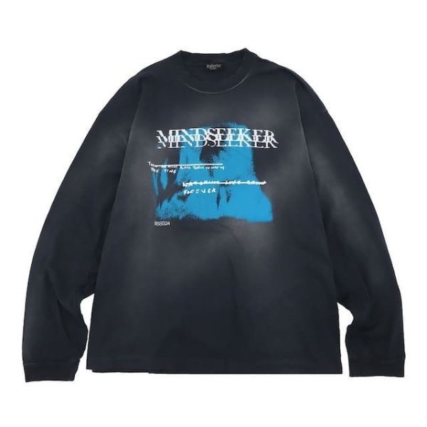 画像1: mindseeker Anarchy Graphic Long Sleeve Tee (1)