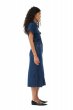 画像5: GANNI ガニー DENIM ROSE MIDI DRESS (5)