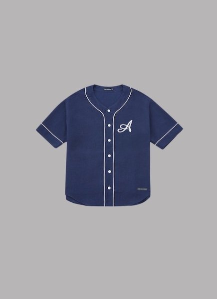 画像1: ALWAYS OUT OF STOCK WAFFLE BASEBALL SHIRT (1)