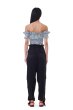 画像4: GANNI ガニーBLACK WASHED SATIN POCKET TROUSERS (4)