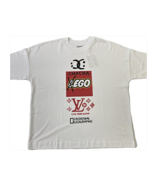 画像1: EGY BOY エギーボーイ MULTI LOGO Tシャツ (1)