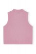 画像2: GANNI ガニーPINK GRAPHIC WOOL MIX VEST (2)