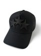 画像1: AMIRI STAR LEATHER TRUCKER CAP (1)