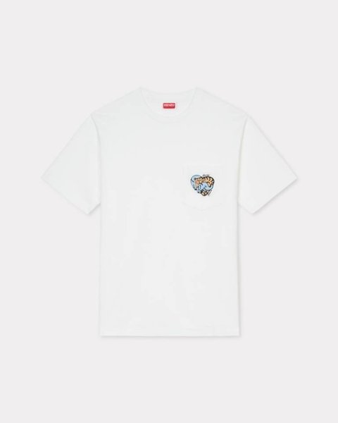 画像1: KENZO 'KENZO Jungle Heart' クラシック Tシャツ (1)