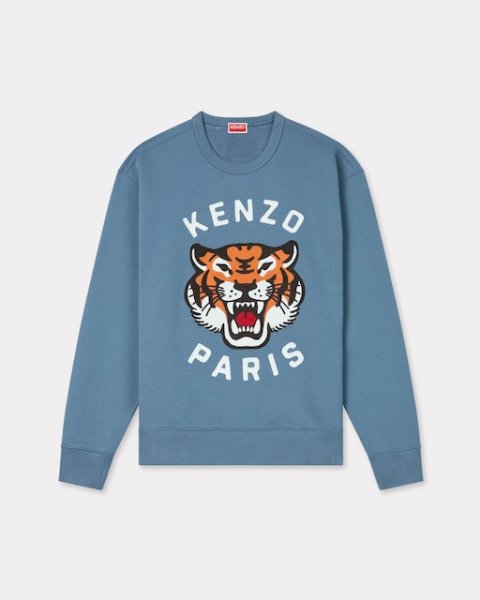 画像1: KENZO 'Lucky Tiger' エンブロイダリー スウェット ユニセックス (1)