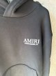 画像2: AMIRI SWEAT PARKER アミリ　BONES STACKED HOODIE (2)