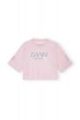 画像1: GANNI ガニーActive Mesh Cropped T-shirt  (1)