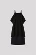 画像1: CFCL AC MILAN RIB STRAP DRAPE DRESS ワンピース(レディース) (1)