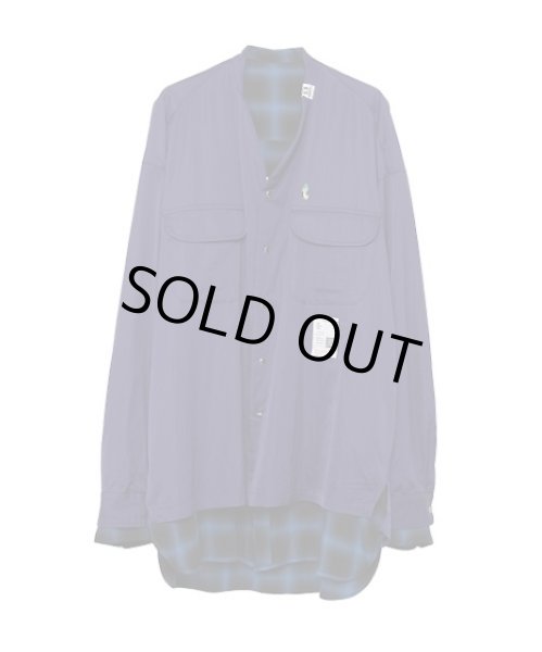 画像1: maison MIHARA YASUHIRO Reversible Long Sleeve Shirt (1)