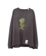 画像1: maison MIHARA YASUHIRO Duck Printed Distressed LS T-shirt (1)