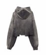 画像9: maison MIHARA YASUHIRO ミハラヤスヒロ  Sun Faded Vertical Cut Hoodie（レディース） (9)