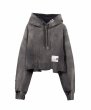 画像8: maison MIHARA YASUHIRO ミハラヤスヒロ  Sun Faded Vertical Cut Hoodie（レディース） (8)