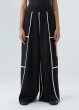 画像2: OSKLEN WOMEN'S Trim Detail Double Sweatpants (2)