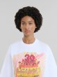 画像4: MARNI マルニ ホワイト オーガニックコットン製Tシャツ、Marni 30th Anniversaryプリント (4)