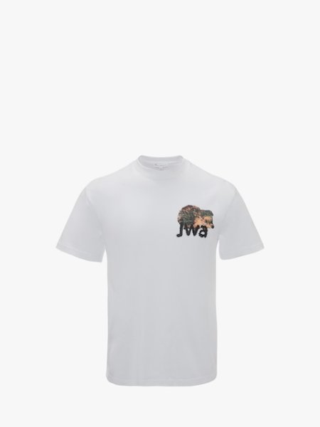 画像1: JW Anderson　JWA ロゴ ヘッジホッグ Tシャツ (1)