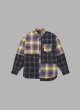 画像1: ALWAYS OUT OF STOCK L/S CRAZY CHECK SHIRT-GREY GREEN (1)