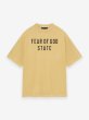 画像1: ESSENTIALS FEAR OF GOD Heavy Crewneck Tee "FEAR OF GOD STATE" (1)