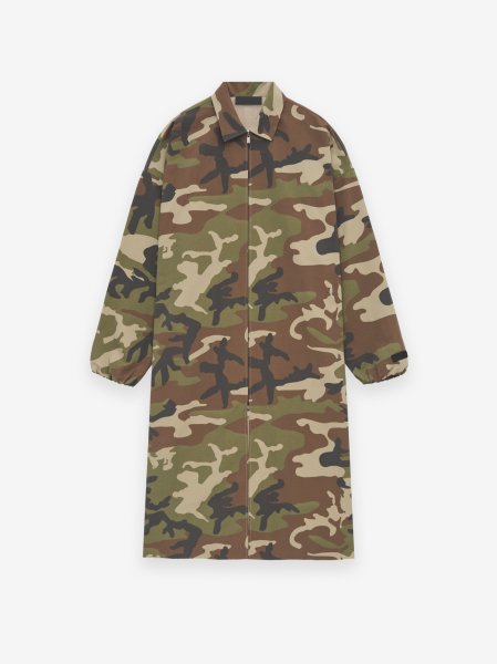 画像1: ESSENTIALS FEAR OF GOD Military Nylon Trench Jacket (1)