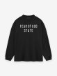 画像1: ESSENTIALS FEAR OF GOD Heavy Longsleeve Tee "FEAR OF GOD STATE" (1)