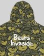 画像3: inBetweeners Camou Bear  Hoodie パーカー (3)