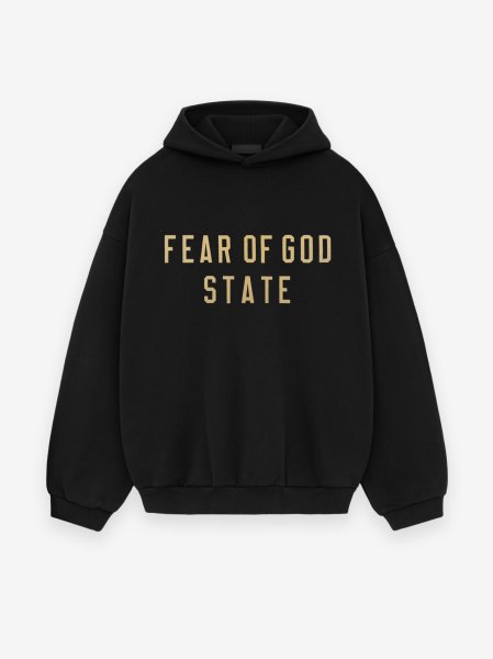 画像1: ESSENTIALS FEAR OF GOD Fleece Hoodie "FEAR OF GOD STATE" (1)