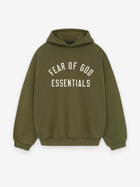 画像1: ESSENTIALS FEAR OF GOD Fleece Hoodie "FEAR OF GOD ESSENTIALS" (1)