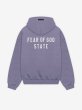 画像1: ESSENTIALS FEAR OF GOD Heavy Fleece Fullzip Hoodie"FEAR OF GOD STATE" (1)