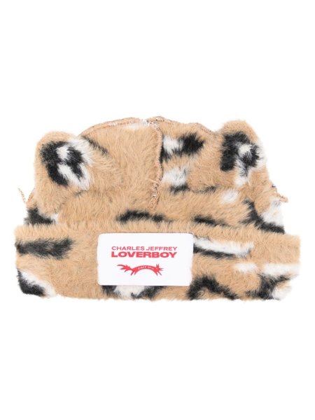 画像1: Charles Jeffrey LOVERBOY  FLUFFY CHUNKY EARS BEANIE (1)