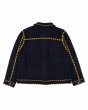 画像2: PHINGERIN フィンガリン  PG1 KNIT JACKET NAVY ジャケット (2)