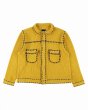 画像1: PHINGERIN フィンガリン  PG1 KNIT MUSTARD ジャケット (1)