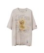 画像1: maison MIHARA YASUHIRO Duck Printed Distressed T-shirt (1)