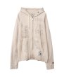 画像1: maison MIHARA YASUHIRO Distressed Zip-up Hoodie (1)