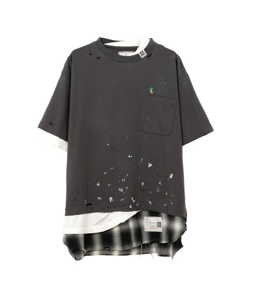 画像1: maison MIHARA YASUHIRO Triple Layered T-shirt (1)