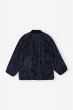 画像3: GANNI ガニー Navy Blue Botanical Jacquard Bomber Jacket ボンバージャケット (3)