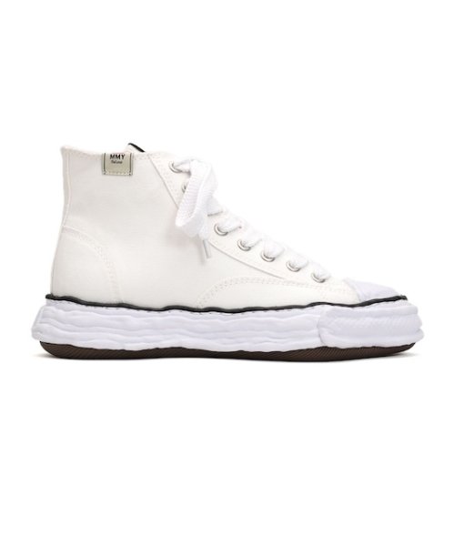 画像1: maison MIHARA YASUHIRO "PETERSON23" OG Sole Canvas High-top Sneaker (1)