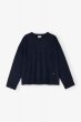 画像1: 【正規取扱店販売品】GANNI  ガニ―  Dark Blue Wool Jumper　ご注文確認後即日発送・送料無料 (1)