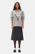 画像4: 【正規取扱店販売品】GANNI  ガニ―  Grey Fleece Sweatshirt　ご注文確認後即日発送・送料無料 (4)