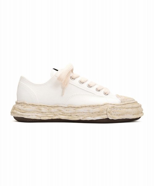 画像1: maison MIHARA YASUHIRO "PETERSON23" OG Dyed Sole Canvas Low-top Sneaker (1)