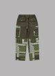 画像7: ALWAYS OUT OF STOCK PAISLEY LAYERED POCKET FATIGUE PANTS-KHAKI (7)