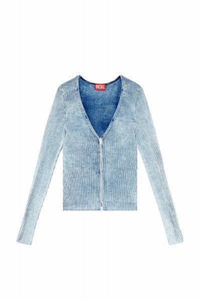 画像1: DIESEL Women’s ディーゼル M-TERRIE Knit Cardigan カーディガン (1)