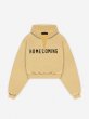 画像1: ESSENTIALS FEAR OF GOD Womens Heavy Fleece Cropped V-Neck Hoodie フーディー (1)