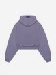 画像2: ESSENTIALS FEAR OF GOD Womens Heavy Fleece Cropped V-Neck Hoodie フーディー (2)