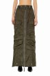 画像2: DIESEL Women’s ディーゼル O-Crep Maxi Skirt スカート (2)